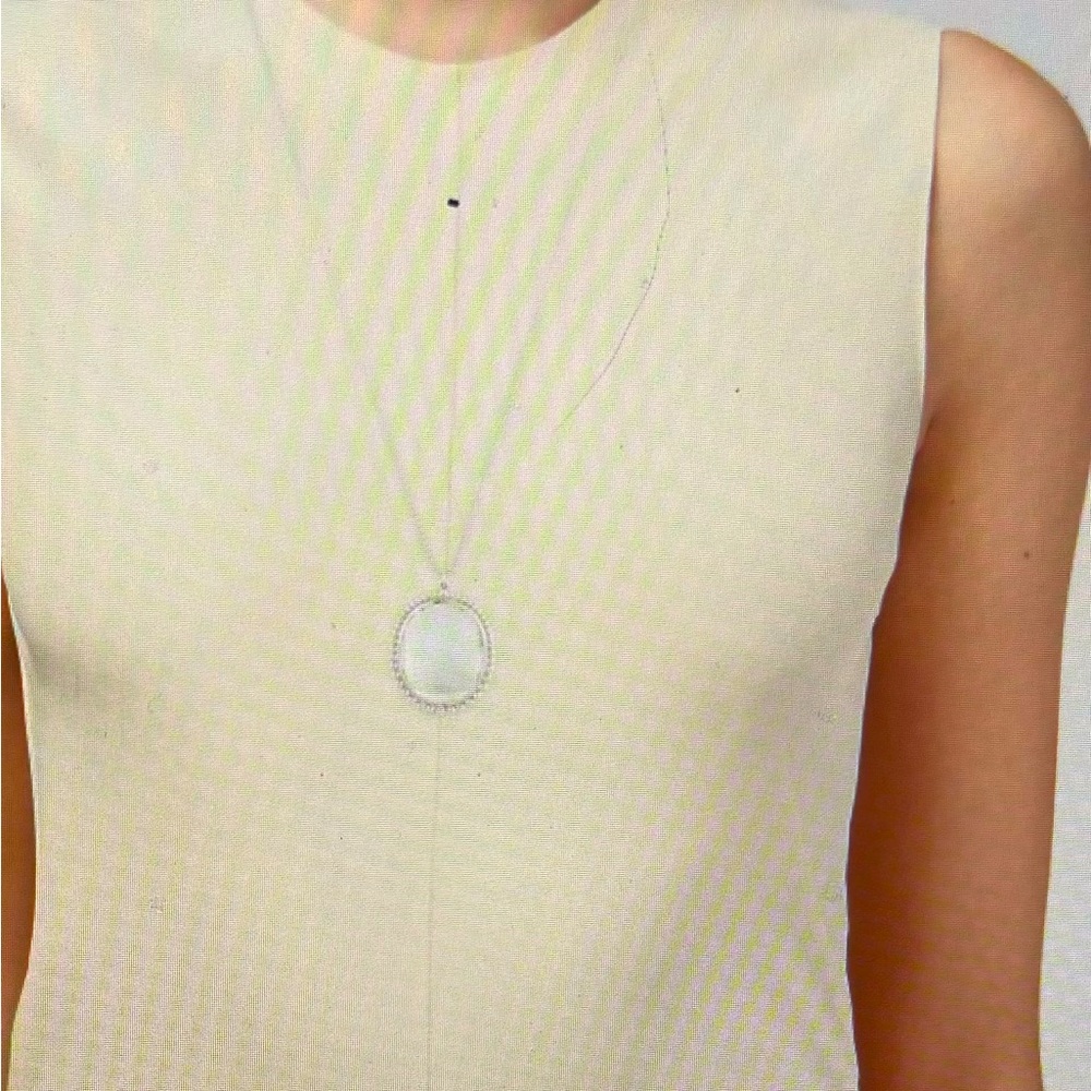 Authentic Tiffany & Co. quartz Ziegfeld pendant necklace